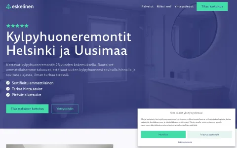 Eskelinen – verkkosivut