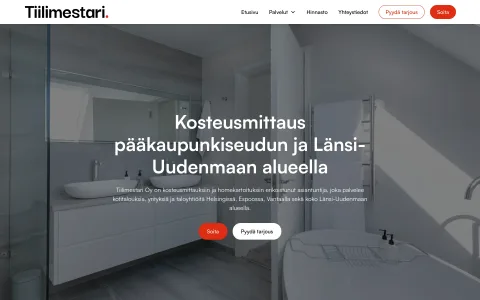 Tiilimestari Oy – verkkosivut