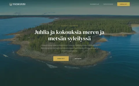 Ykskuusi – verkkosivut